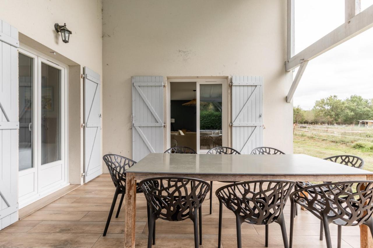 La Villa Landaise Sainte-Eulalie-en-Born 外观 照片